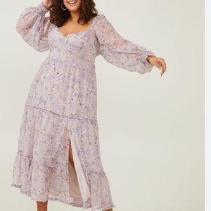 Arula floral maxi dress